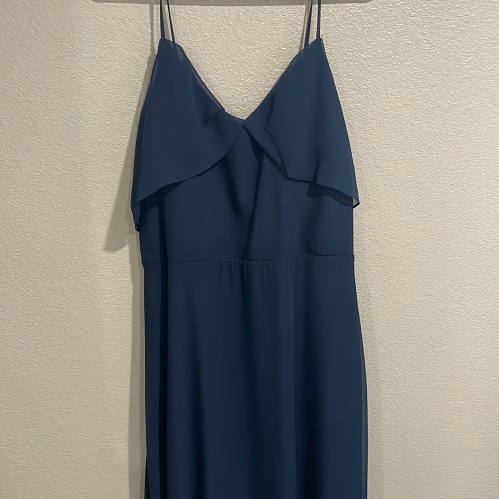 Birdy grey dress size 2XL blue color